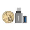 Адаптер Unitek Y-A025CGY USB-C на USB-A Photo 2