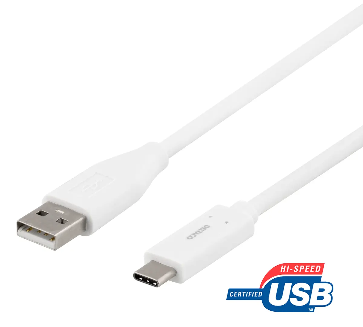 Deltaco USBC-1011M USB kabelis USB 2