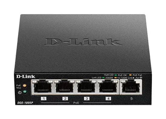 Switch D-Link DGS-1005P Photo 3