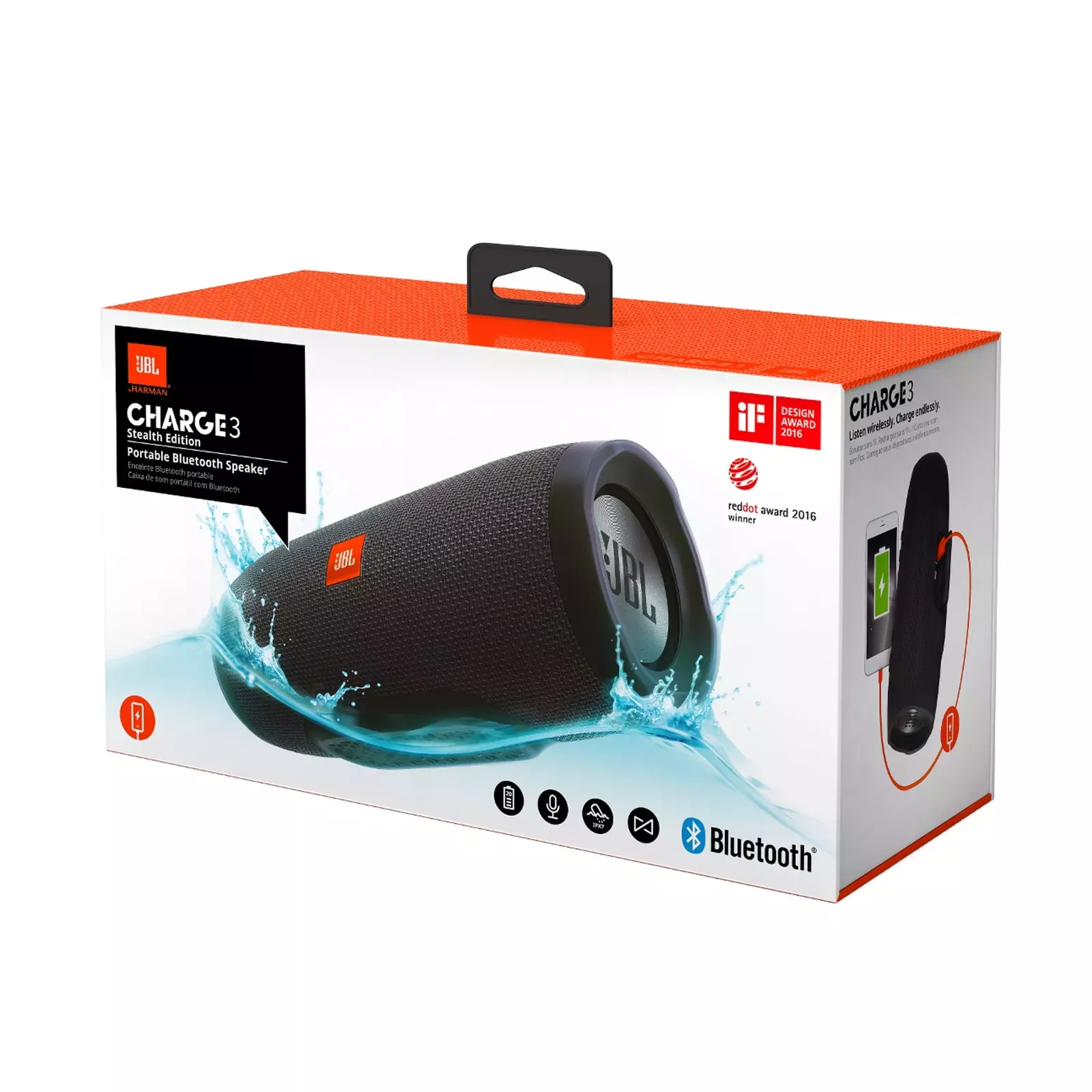 JBL JBLCHARGE3SEBLKEU Photo 6