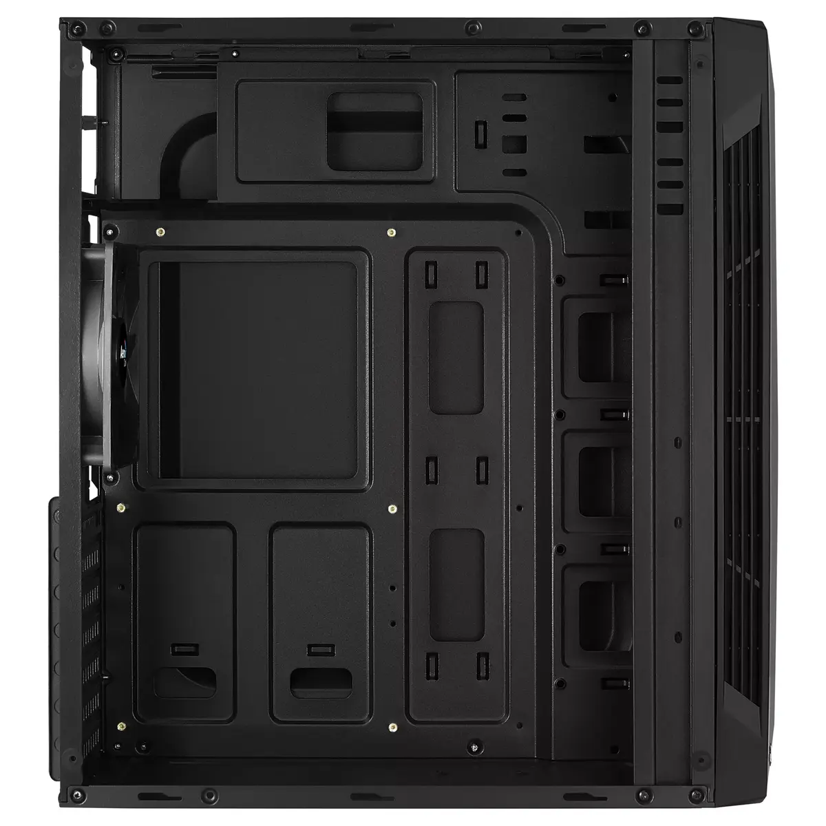 AEROCOOL Split Midi Tower Black PC Case Photo 6