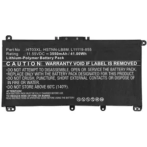 Аккумулятор CoreParts HP 15-cs0800no MBXHP-BA0171
