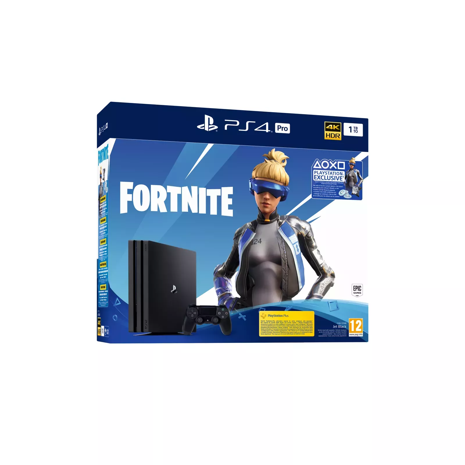 Sony PS4 Pro 1TB Gamma Fortnite VCH 2019 9941705 AiO.lv