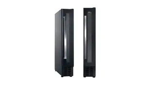 Undercounter wine cooler BERG BRGJC7 — 7-bottle, 5–20°C, black, LED display