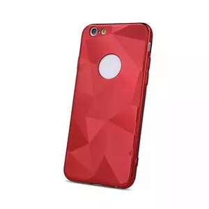 Phone case iLike for iPhone 8 Plus — Geometric Shine, Red