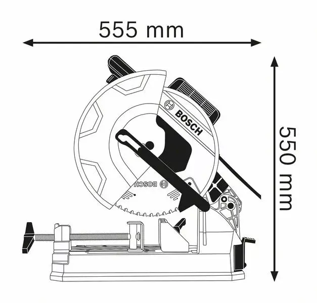 Portable Circular Saw Bosch 0 601 B28 000 Photo 2