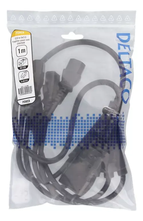 Power Cable Deltaco DEL-113M Photo 2