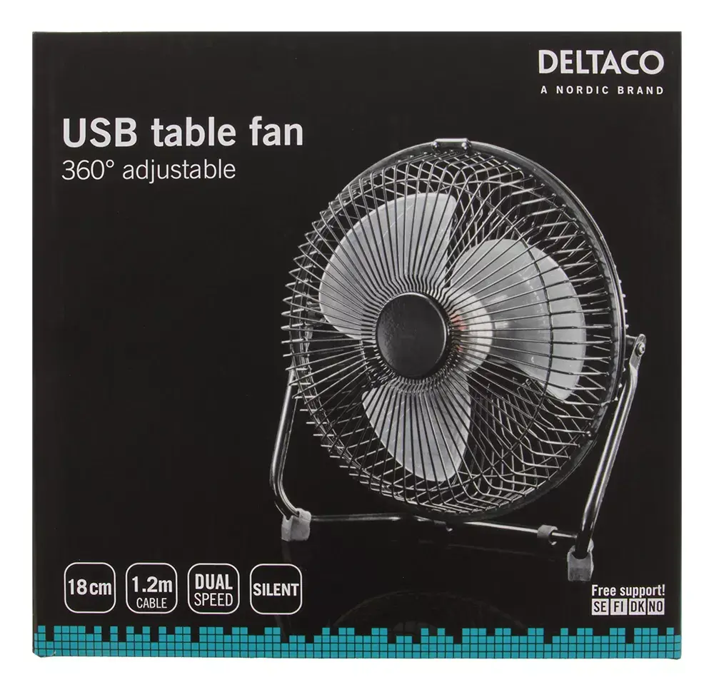 Настольный вентилятор Deltaco FT-758 Photo 4