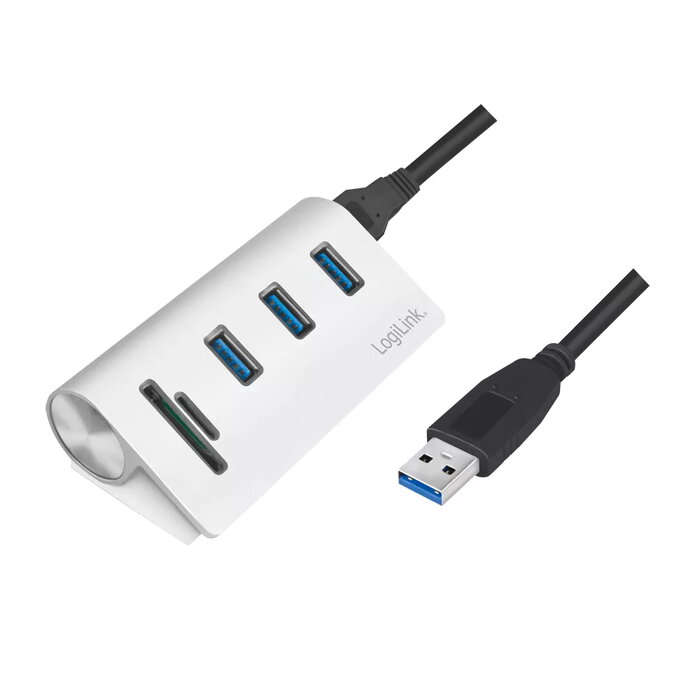 USB Hub LogiLink CR0045 | AiO.lv