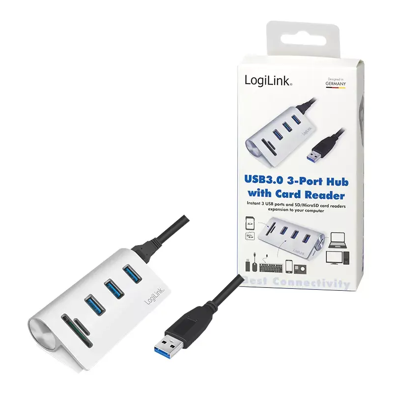 USB centrmezgls LogiLink CR0045 Photo 9