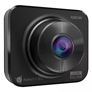 Dashcam Navitel R200 NV — Full HD 1920×1080, 140° view, 2" display, MicroSD up to 64 GB, battery and cigar lighter power