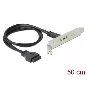 Slot Bracket DeLOCK 89937 with 1 x USB Type-C Port