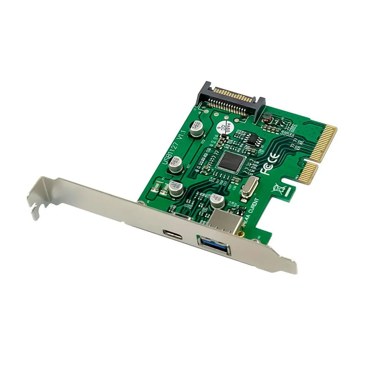 MicroConnect MC-PCIE-ASM1142-CA iekšējā PCIe interfeisa karte