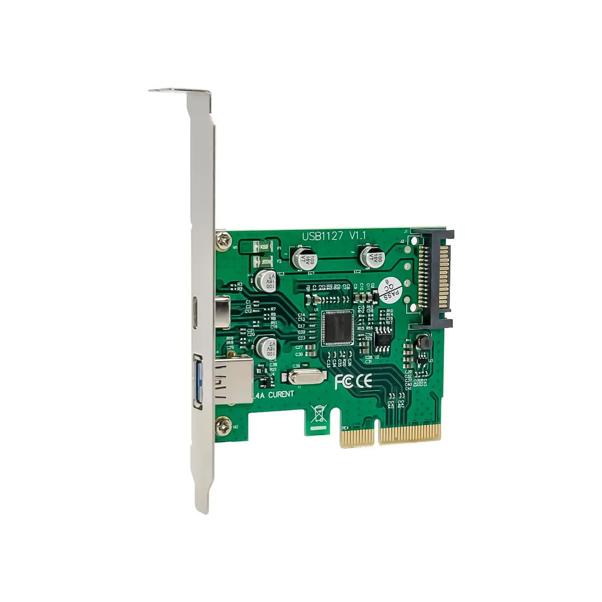 MicroConnect MC-PCIE-ASM1142-CA PCIe Interface Card Photo 2