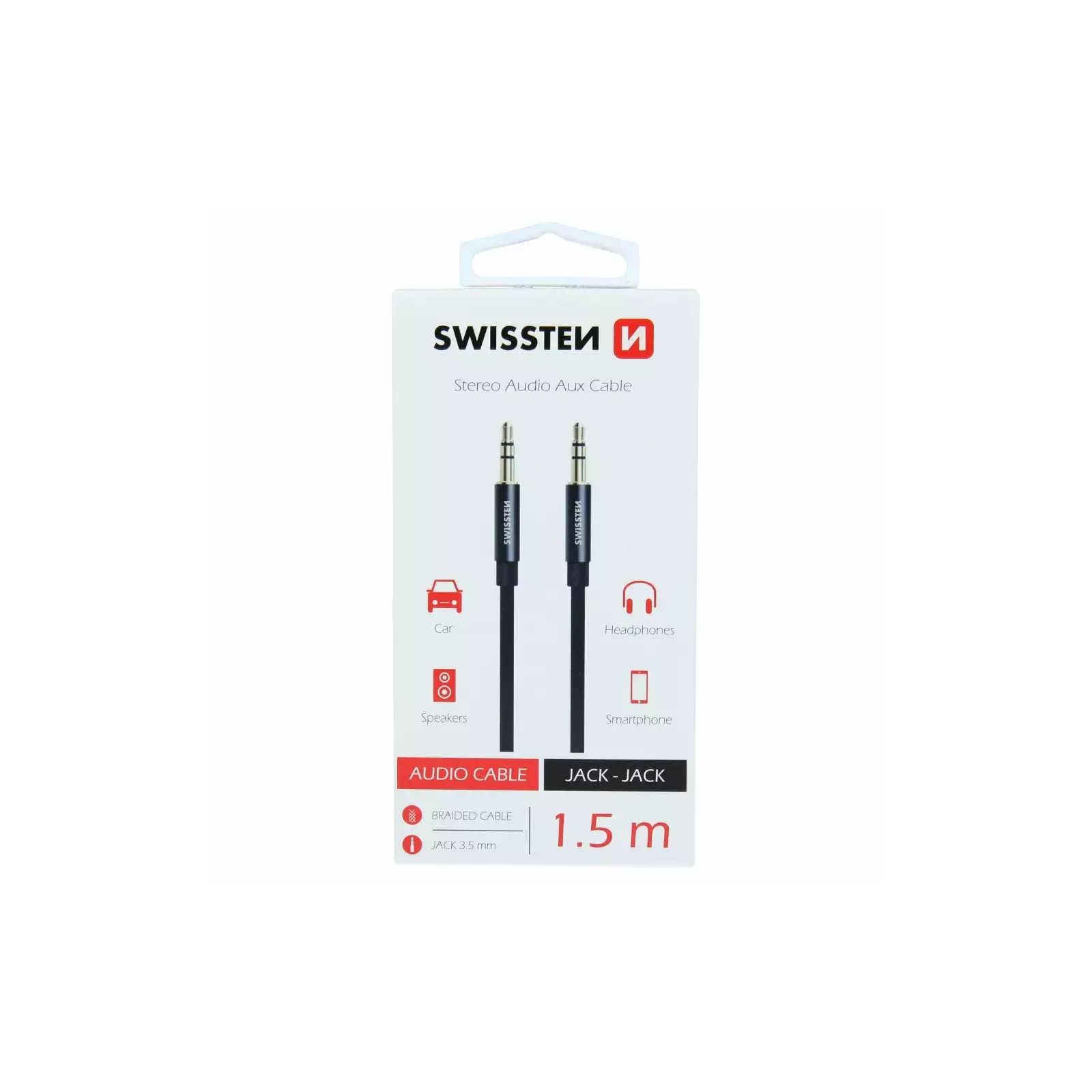 SWISSTEN SW-AUX-1.5-BK Photo 1