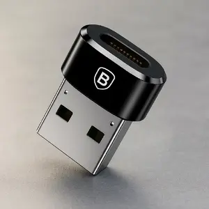 Cable gender changer Baseus CAAOTG-01 Black