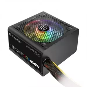 Thermaltake Litepower RGB barošanas avotu vienība 650 W ATX Melns