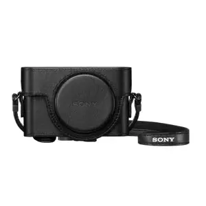 Camera Case Cover Black Sony LCJ-RXK/B