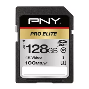 PNY PRO Elite 128 GB SDXC UHS-I Klases 10