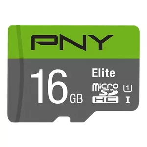 PNY Elite microSDHC 16GB UHS-I Klases 10