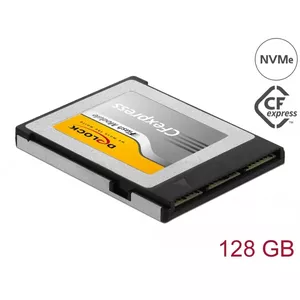 CFexpress memory card DeLOCK 128 GB TLC 54065
