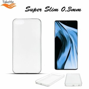 TakeMe Ultra Slim 0.3mm Back Case Samsung Galaxy Note10 (N970F) super plāns telefona apvalks Caurspīdīgs