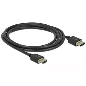 HDMI Cable DeLOCK 85294 2m Type A Male to Male Black