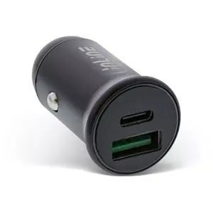 Car Charger InLine 31502B USB-A USB-C Black