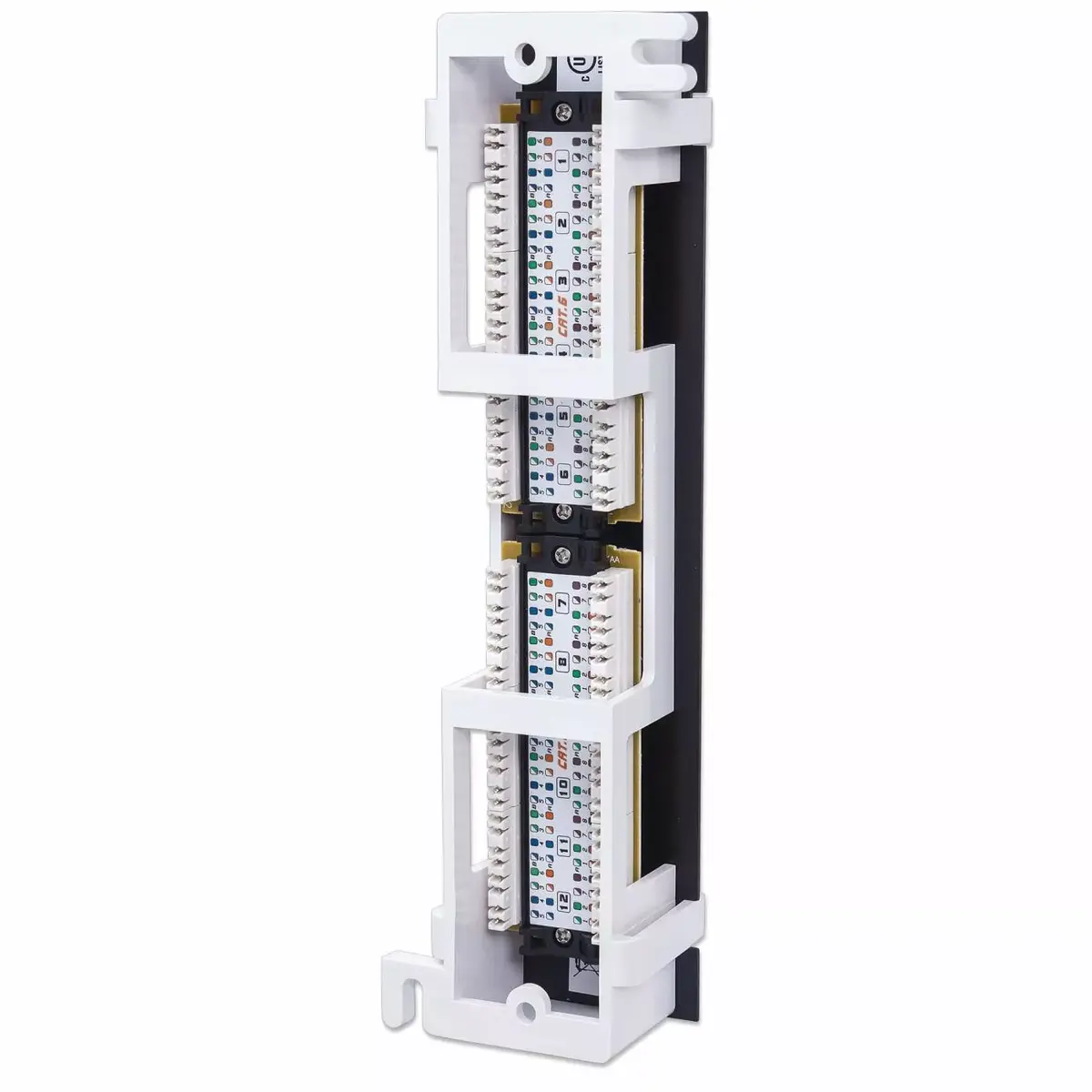 Patch Panel Intellinet Cat6 12 Port Black Photo 3