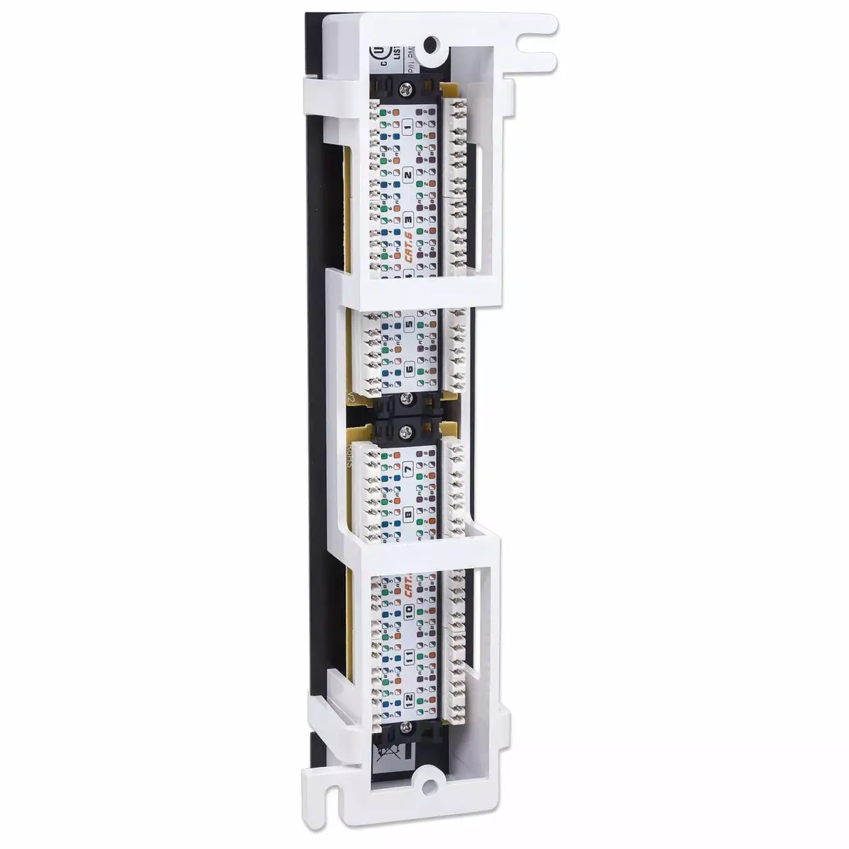 Patch Panel Intellinet Cat6 12 Port Black Photo 4