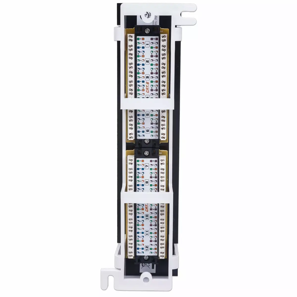 Patch Panel Intellinet Cat6 12 Port Black Photo 6