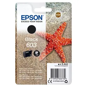 Kārtridžs Epson Tinte 603 C13T03U14020 Melns