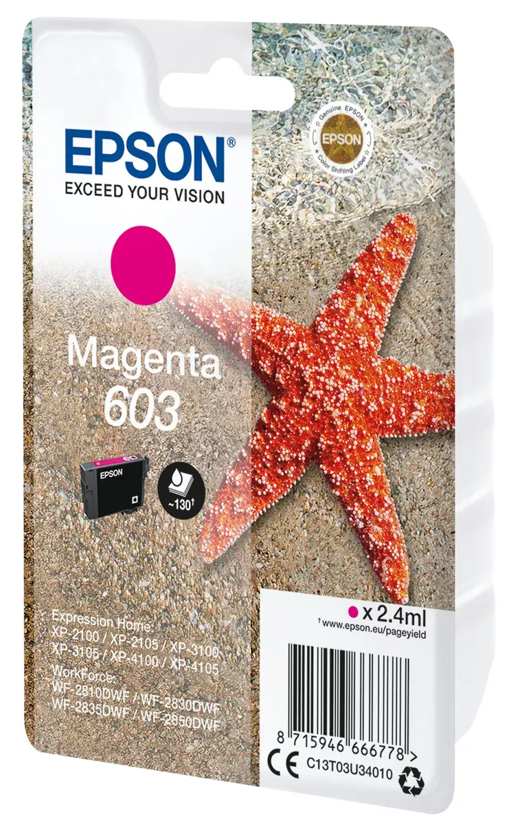 Ink Cartridge EPSON 603 Magenta Photo 2