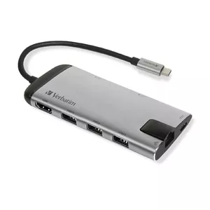 Docking Station Verbatim 49142 1 Black Silver