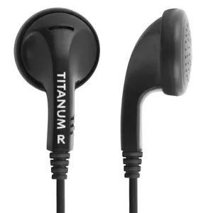 TITANUM TH108K headphones/headset Wired In-ear Music Black