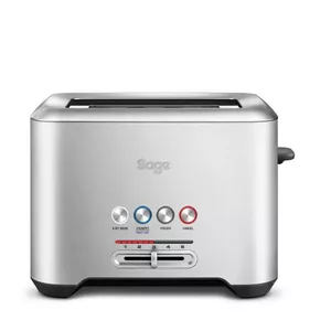 Toaster Sage STA720BSS2EEU1 2-slice 1000 W Stainless steel with LED and timer