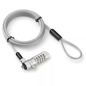 Cable lock Techly 107296 Silver 1.8 m