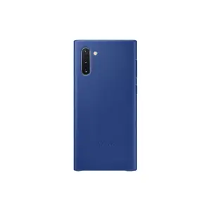 Mobilā tālruņa vāciņš Samsung EF-VN970 Cover priekš Galaxy Note10, āda, priekš 6.3" (16 cm), zils
