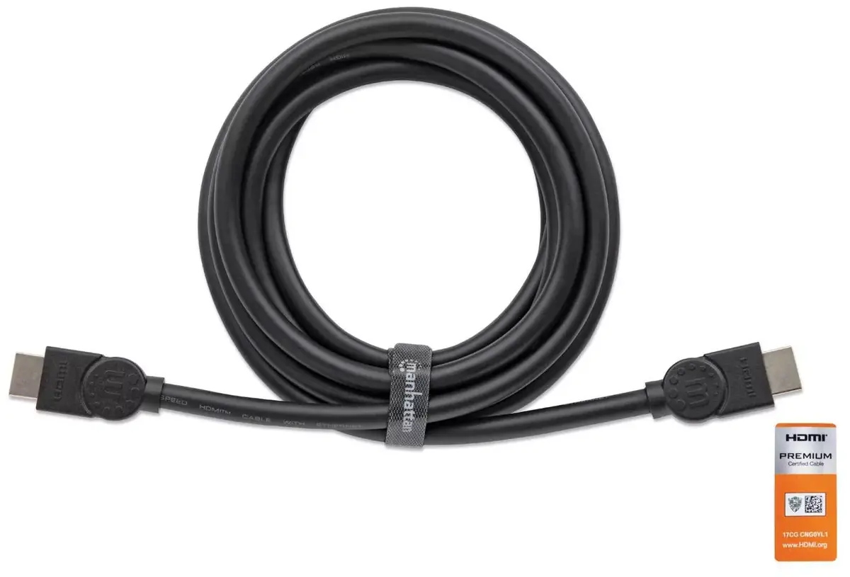 HDMI Cable with Ethernet Manhattan HDMM1MP Photo 3