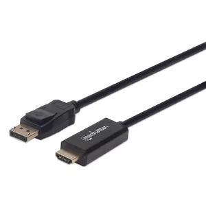 DisplayPort uz HDMI kabelis Manhattan 152679 1.8m