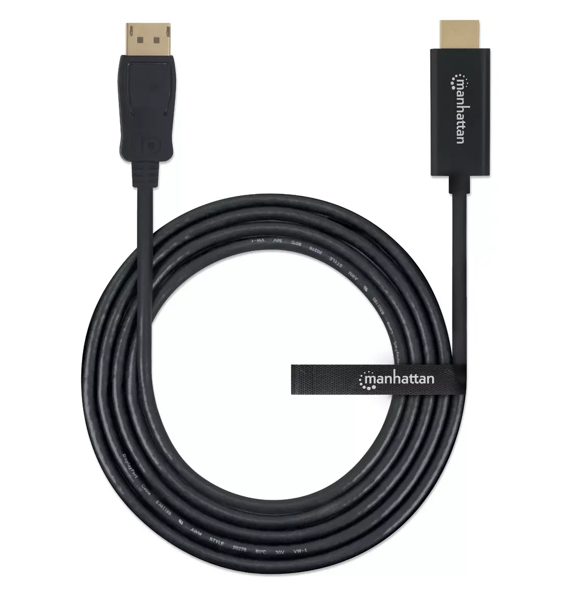 DisplayPort uz HDMI kabelis Manhattan 152679 Photo 5
