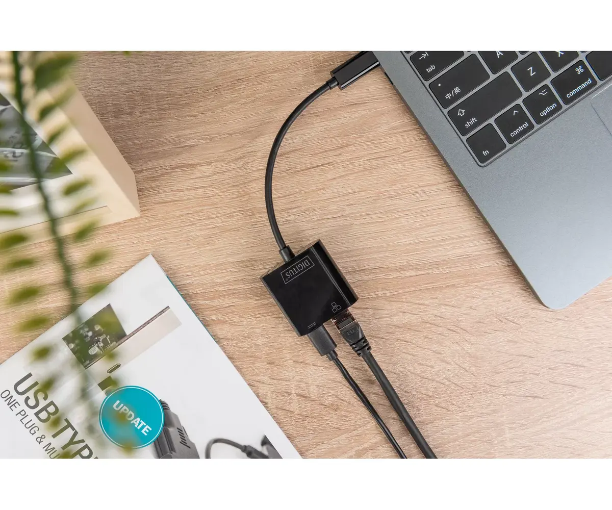 USB Type-C Gigabit Ethernet adapteris Digitus DN-3027 Photo 2