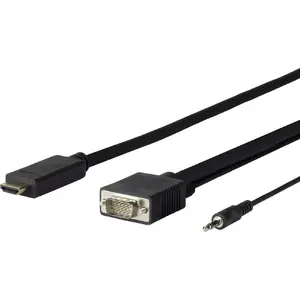 Video cable adapter Vivolink PROHDMIVGA5 5 m HDMI Type A VGA D-Sub 3.5mm Black