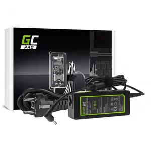 Адаптер питания Green Cell AD41P 65 Вт для ноутбуков Asus, 19 В 3,42 А, для внутреннего использования, чёрный