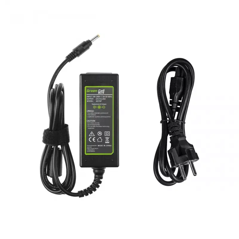 Green Cell AD76P 45W klēpjdatora strāvas adapters Photo 4