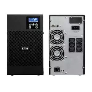 Nepertraukta barošana Eaton 9E 2000I, 2 kVA (1600 W), tiešsaistes dubultkonversija, 6x C13
