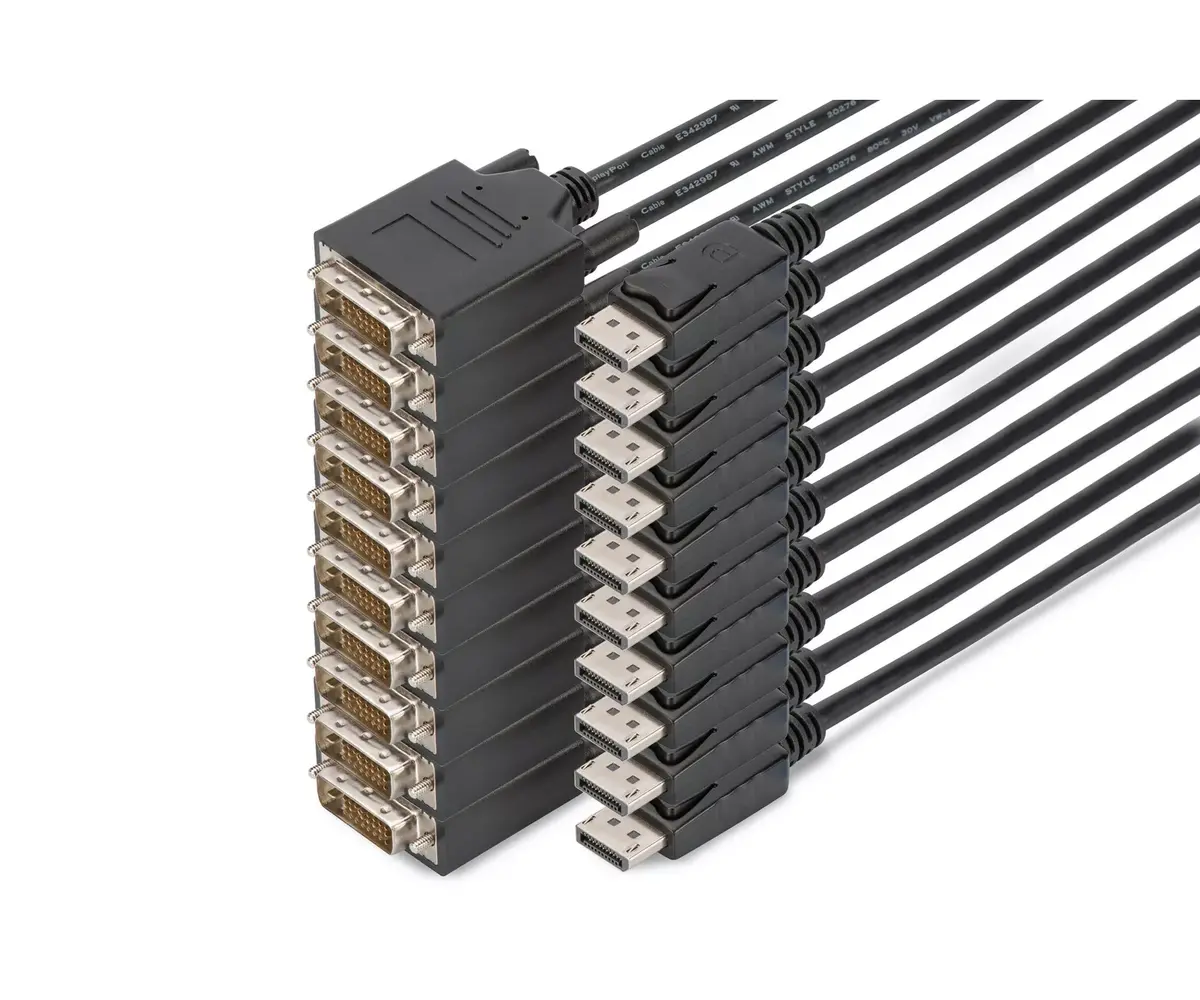 Кабель-адаптер DisplayPort на DVI Digitus AK-990900-020-S Photo 2