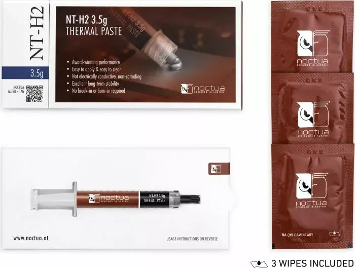 Термопаста Noctua NT-H2 3.5 г Photo 12