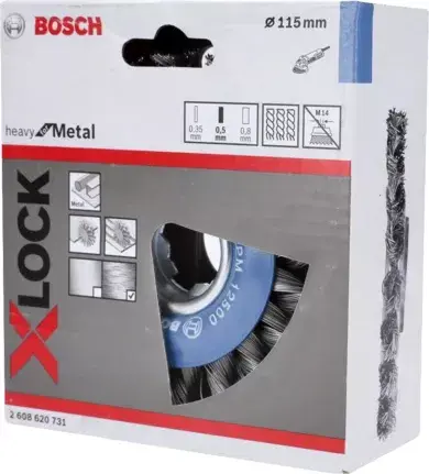 Щетка проволочная Bosch 2 608 620 731 Photo 3