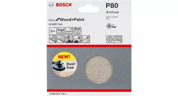Шлифовальный лист Bosch M480 Best for Wood and Paint Photo 2